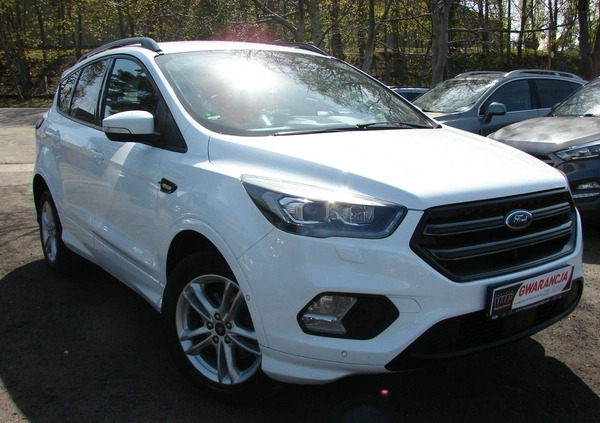 Ford Kuga cena 83900 przebieg: 156000, rok produkcji 2018 z Kańczuga małe 379